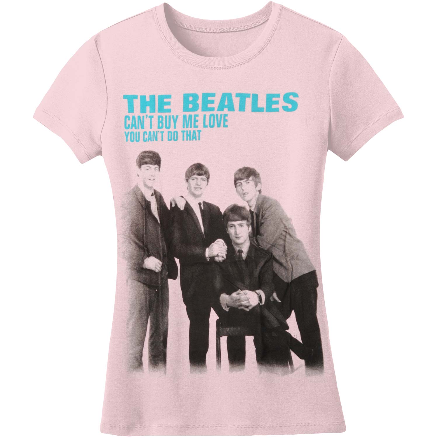 Beatles Can't Buy Me Love Girls Jr Fashion Top