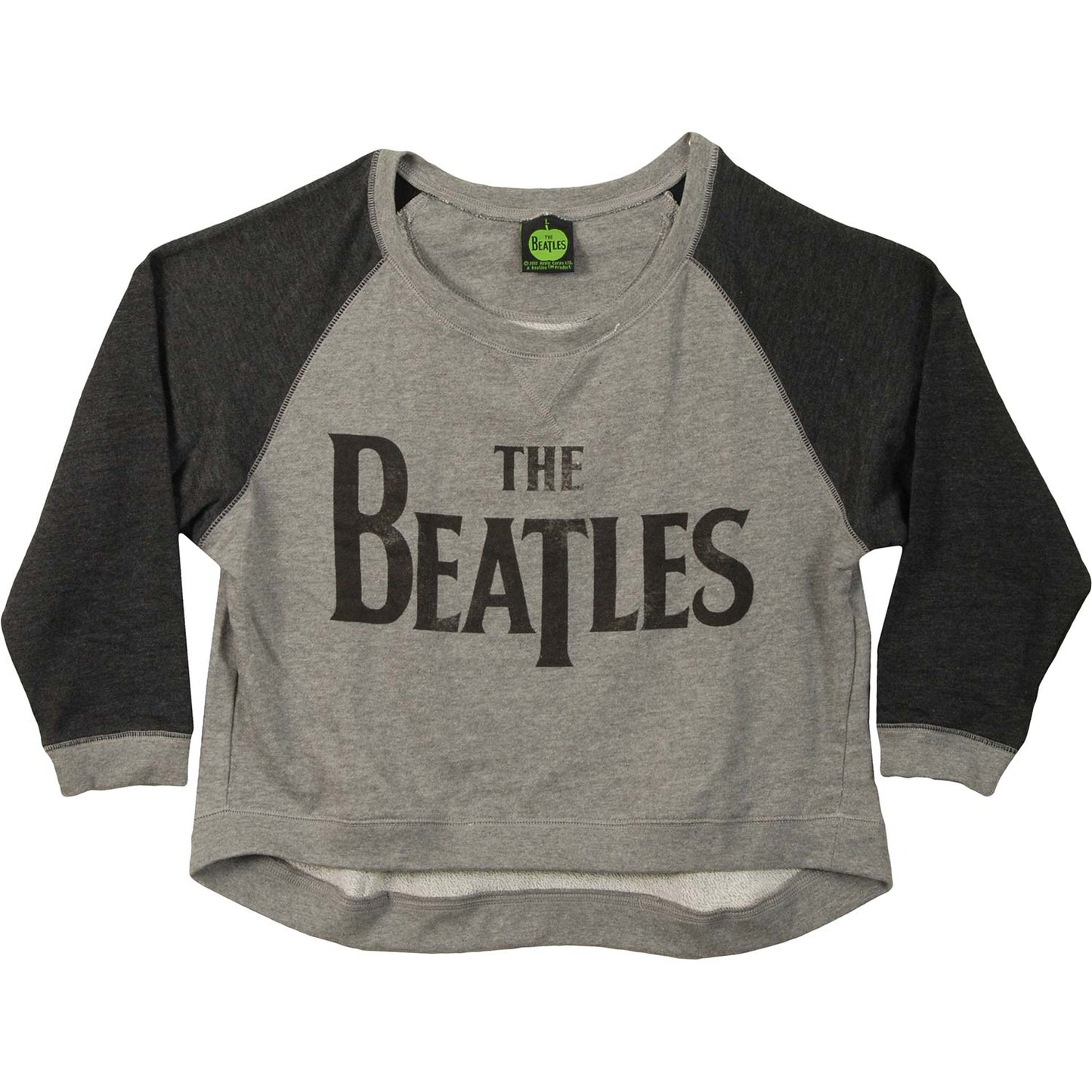 Beatles Drop T Logo With Cropped Styling Girls Jr Sweatshirt