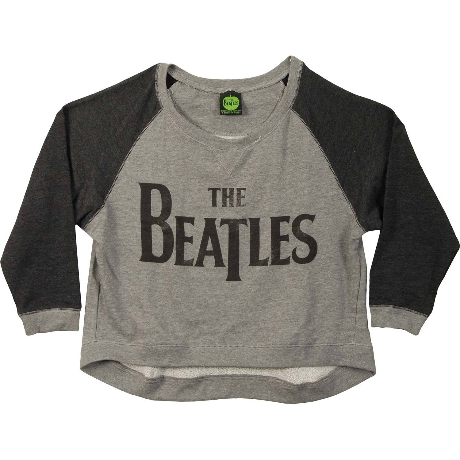 Beatles Drop T Logo With Cropped Styling Girls Jr Sweatshirt