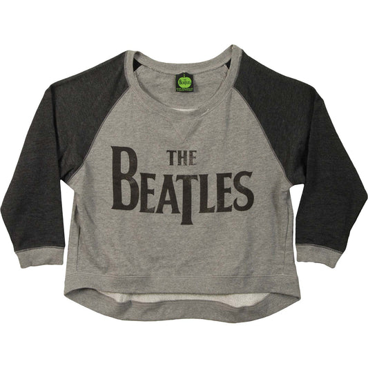 Beatles Drop T Logo With Cropped Styling Girls Jr Sweatshirt