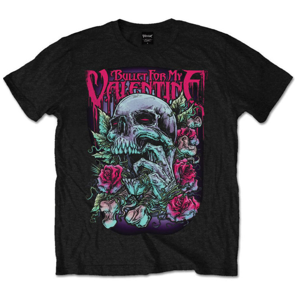 Bullet For My Valentine Skull Red Eyes T-shirt