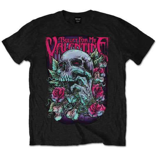 Bullet For My Valentine Skull Red Eyes T-shirt