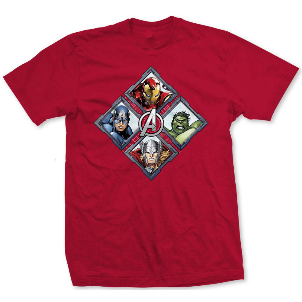 Avengers Diamond Characters T-shirt