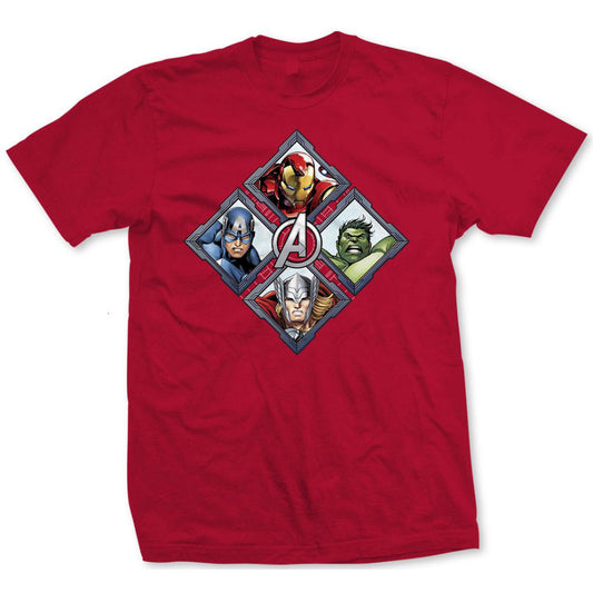 Avengers Diamond Characters T-shirt