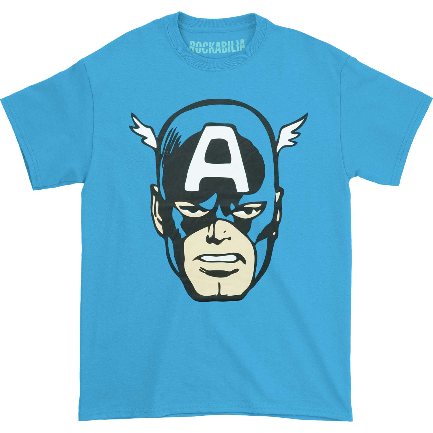 Captain America Big Head T-shirt