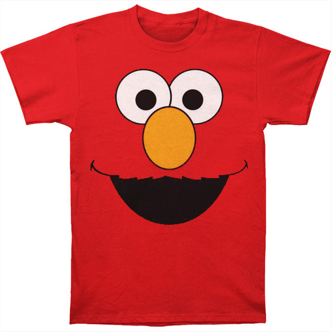 Sesame Street Elmo Face Red T-shirt