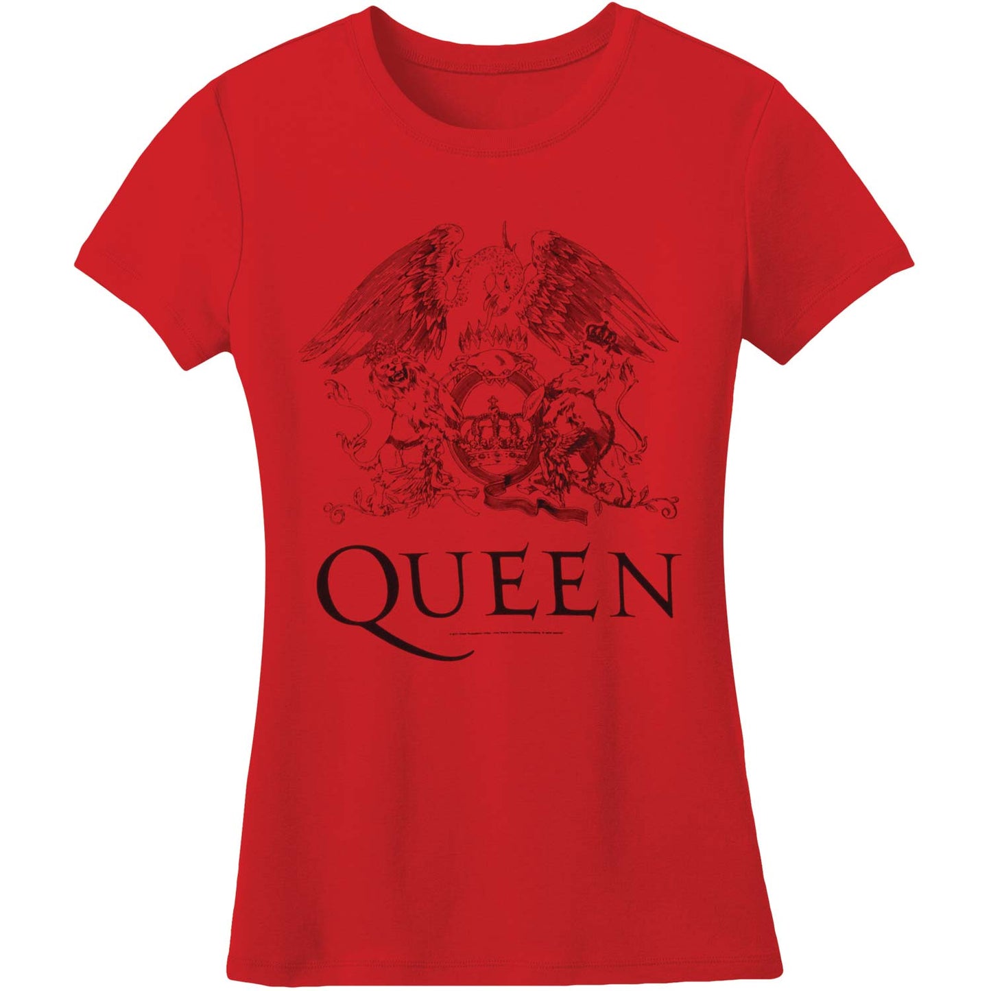 Logo On Red Junior Top