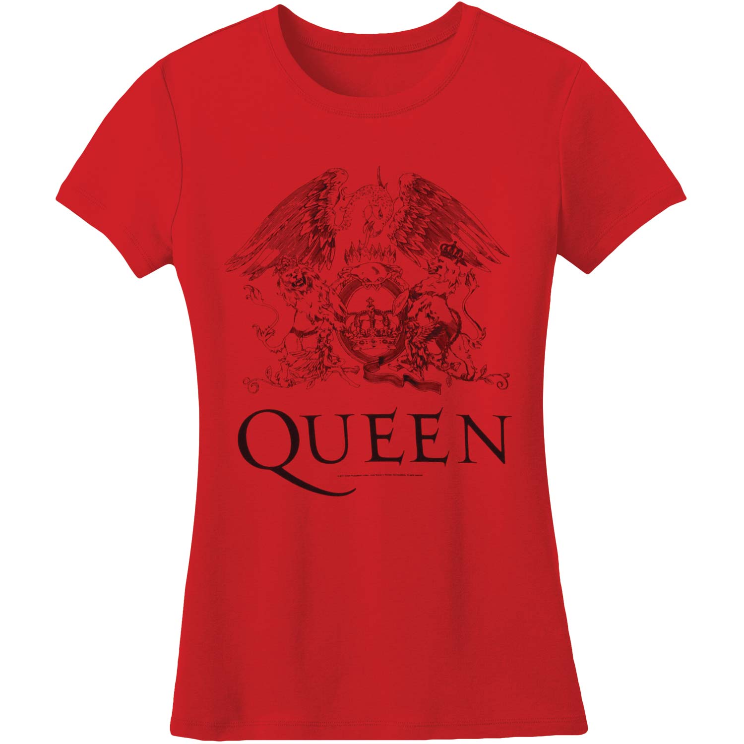 Logo On Red Junior Top