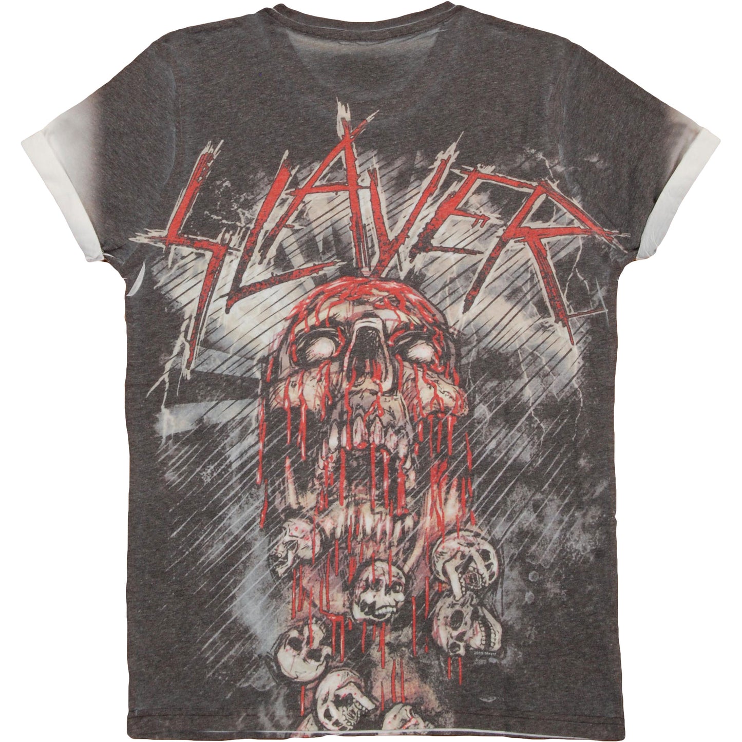 Slayer War Painted Blood With Sublimation Printing Sublimation T-shirt