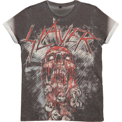 Slayer War Painted Blood With Sublimation Printing Sublimation T-shirt