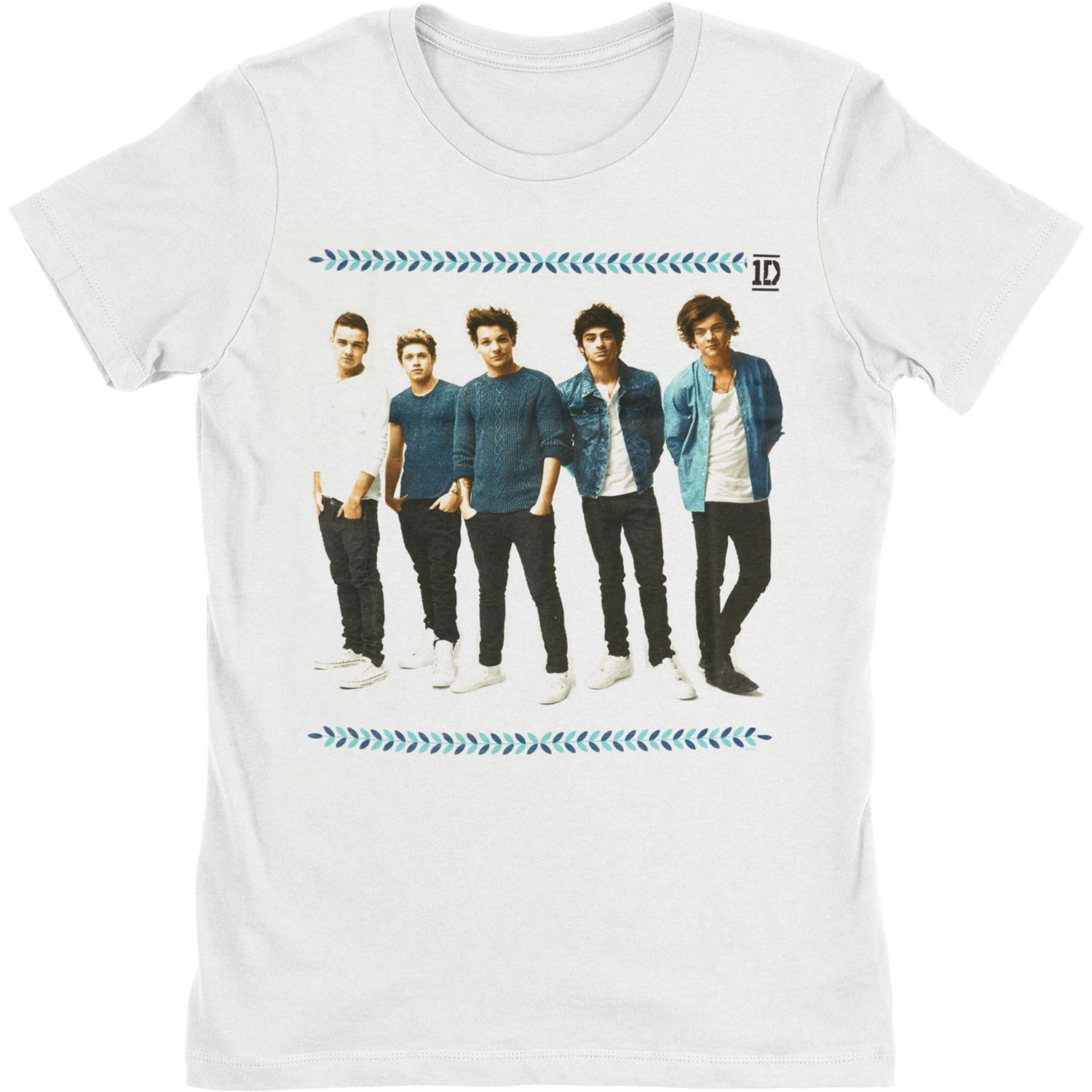 College Wreath Junior Top