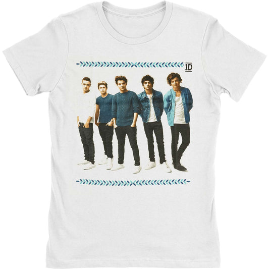 College Wreath Junior Top