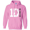 Logo & Name Girls Jr Hooded Sweatshirt