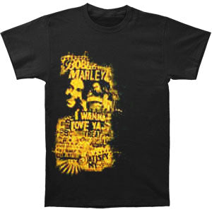 Bob Marley Lyrics T-shirt