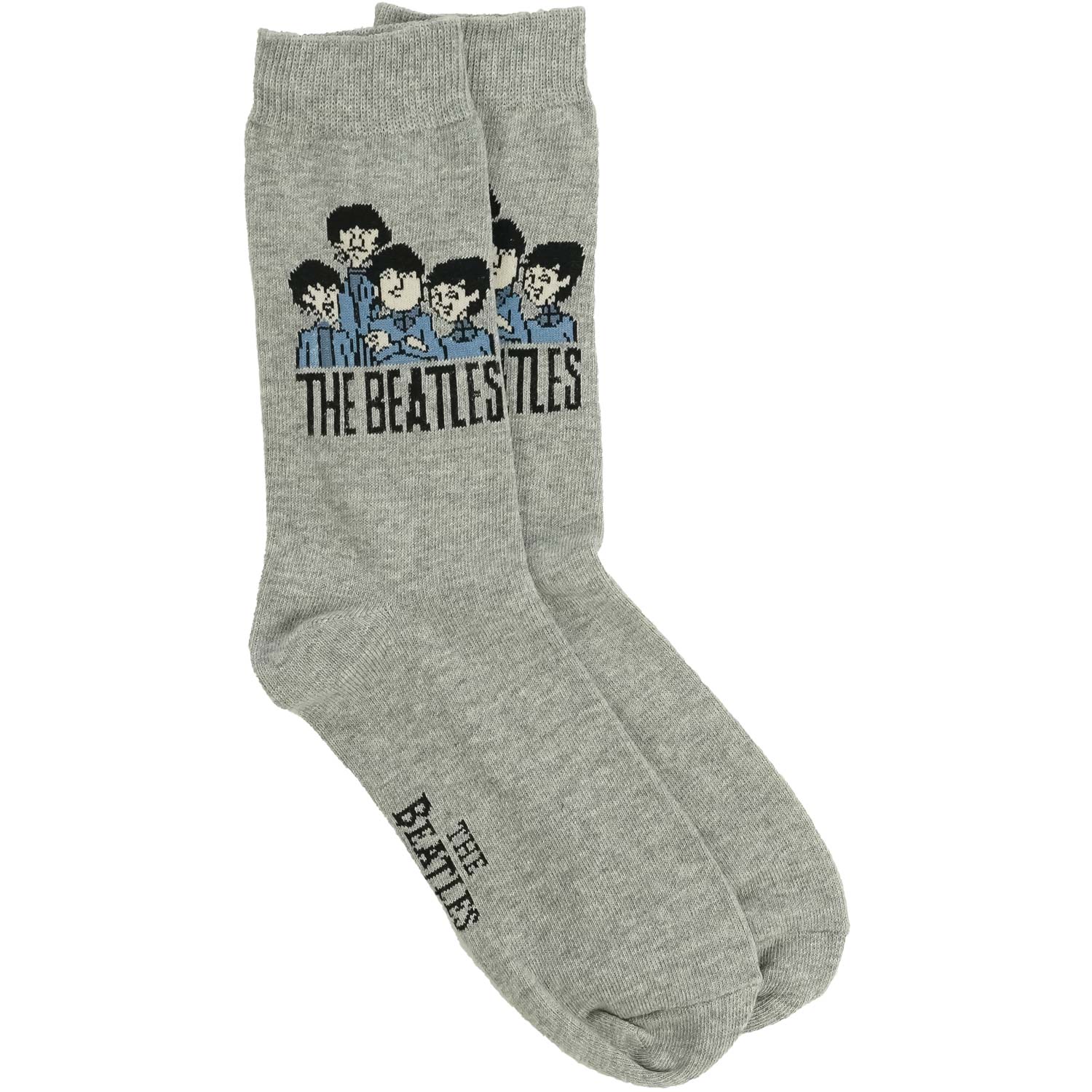 Beatles Cartoon Group (Grey) Socks