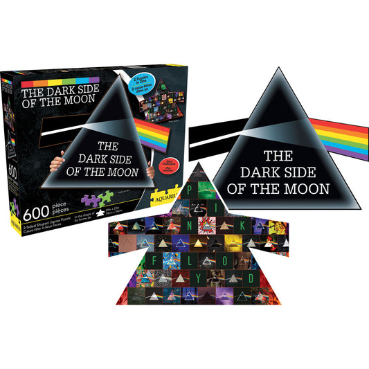 Pink Floyd Dark Side Collage And Prism Puzzle