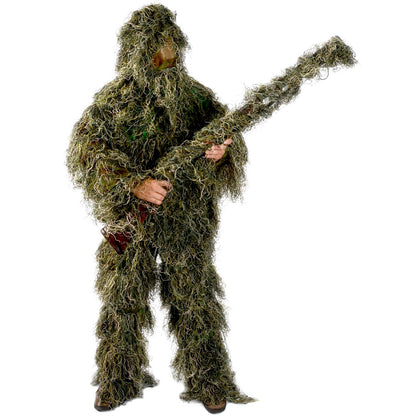 Ghillie Suit 5 Piece Woodland Camo Ghillie