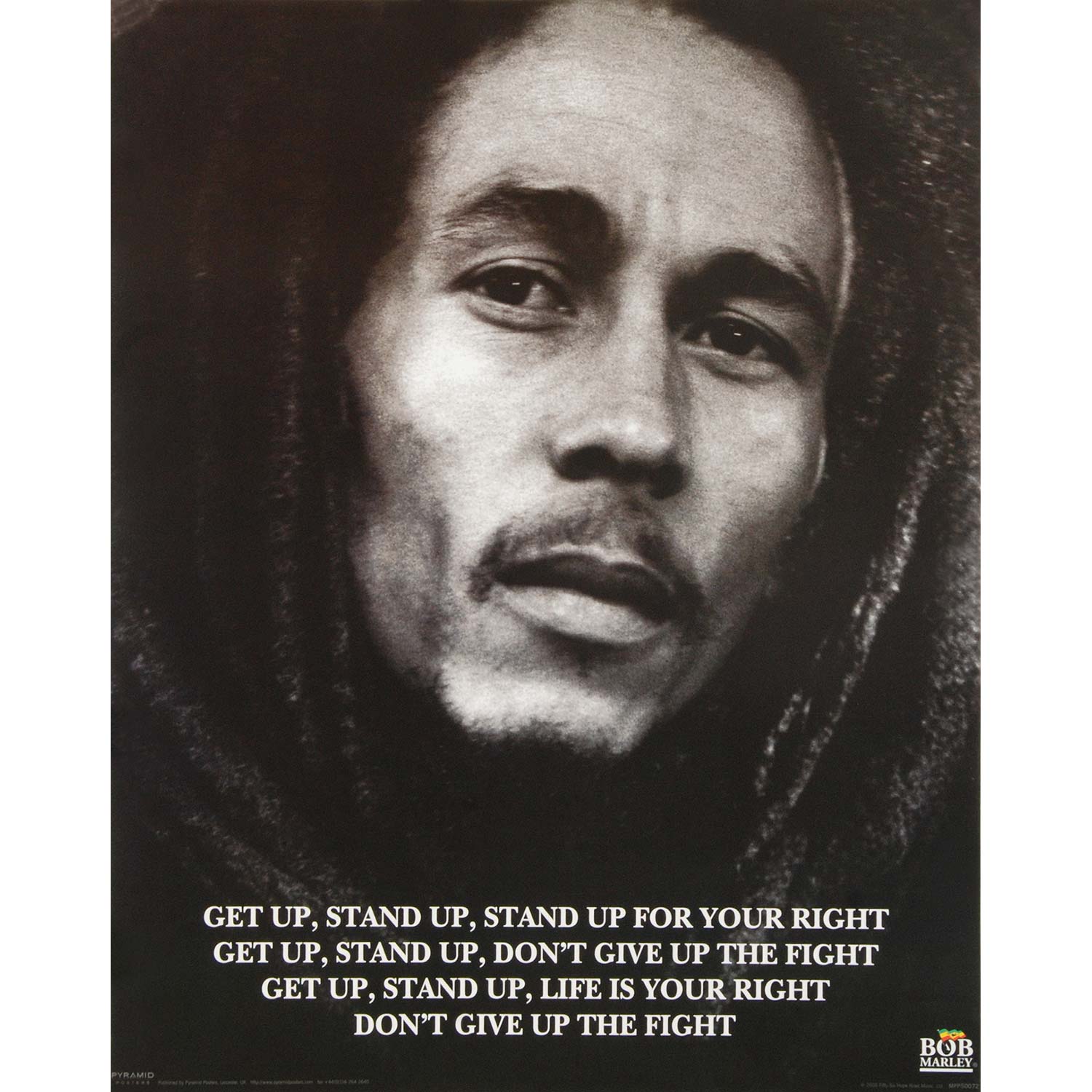 Bob Marley Get Up Stand Up Domestic Poster