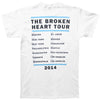 Broken Heart 2014 Tour T-shirt