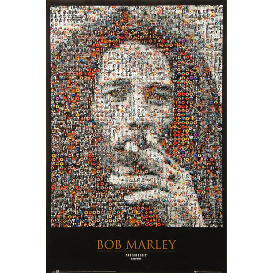 Bob Marley Mosaic I Domestic Poster