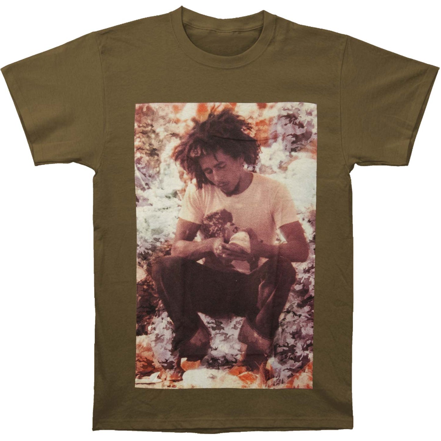 Bob Marley Scavenger Camo T-shirt