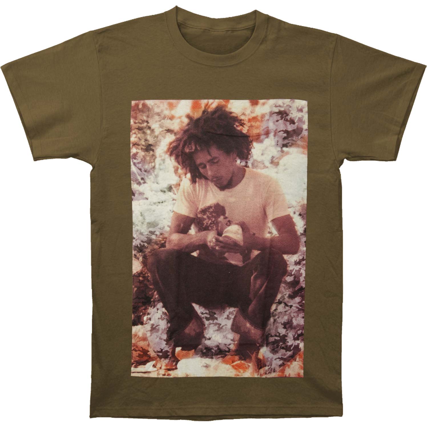 Bob Marley Scavenger Camo T-shirt