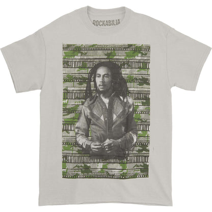 Bob Marley Camo Portrait T-shirt