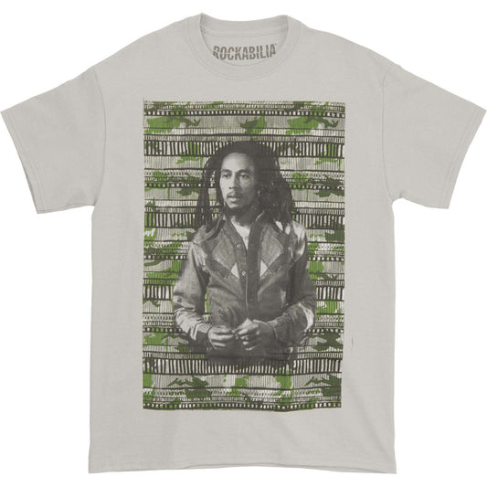 Bob Marley Camo Portrait T-shirt