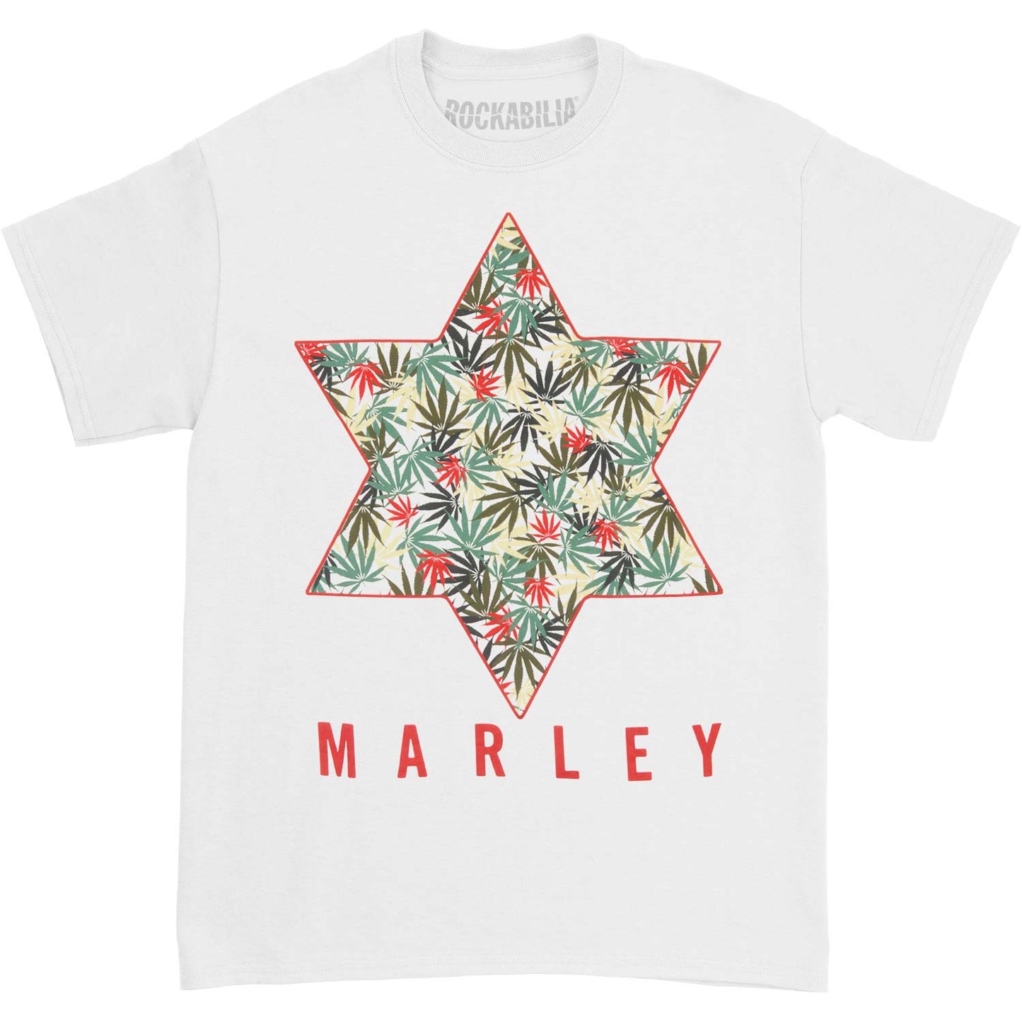 Bob Marley Leaf Star T-shirt