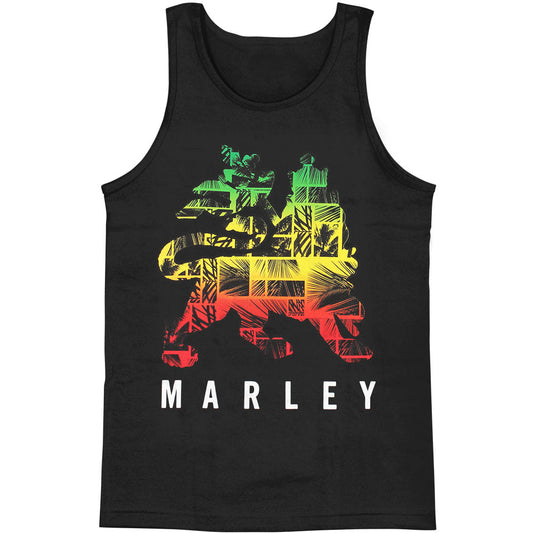 Rasta Lion Mens Tank