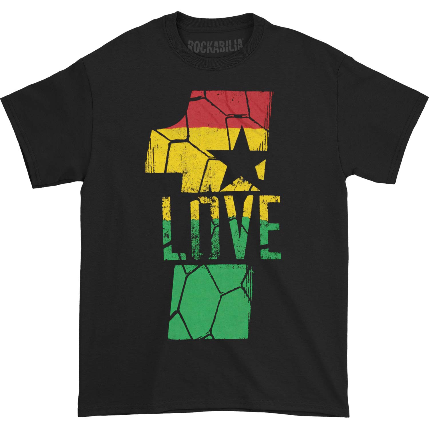 Bob Marley Ghana 1 Love T-shirt