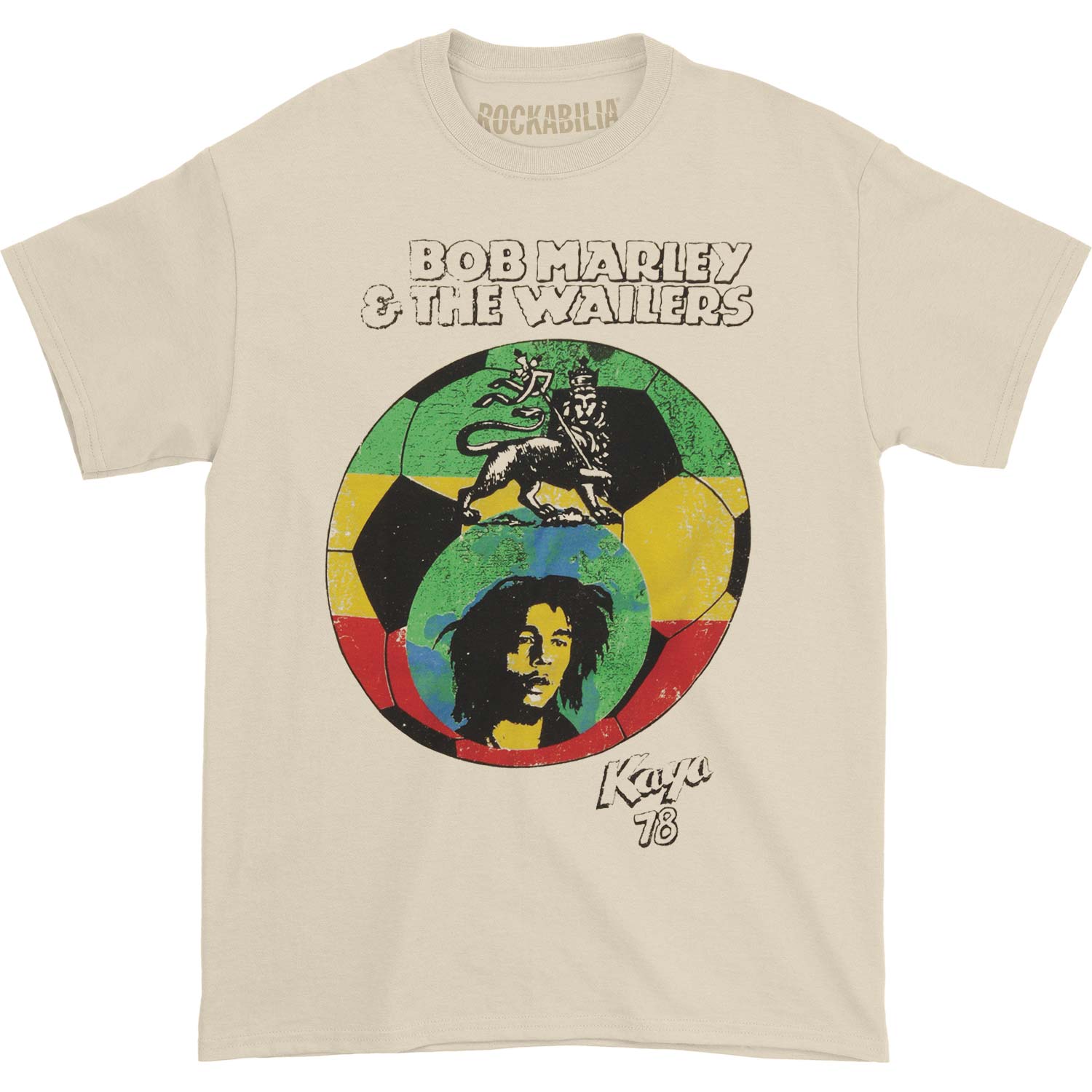 Bob Marley Soccer Ball T-shirt