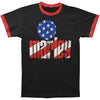 USA Futball Ringer T-shirt