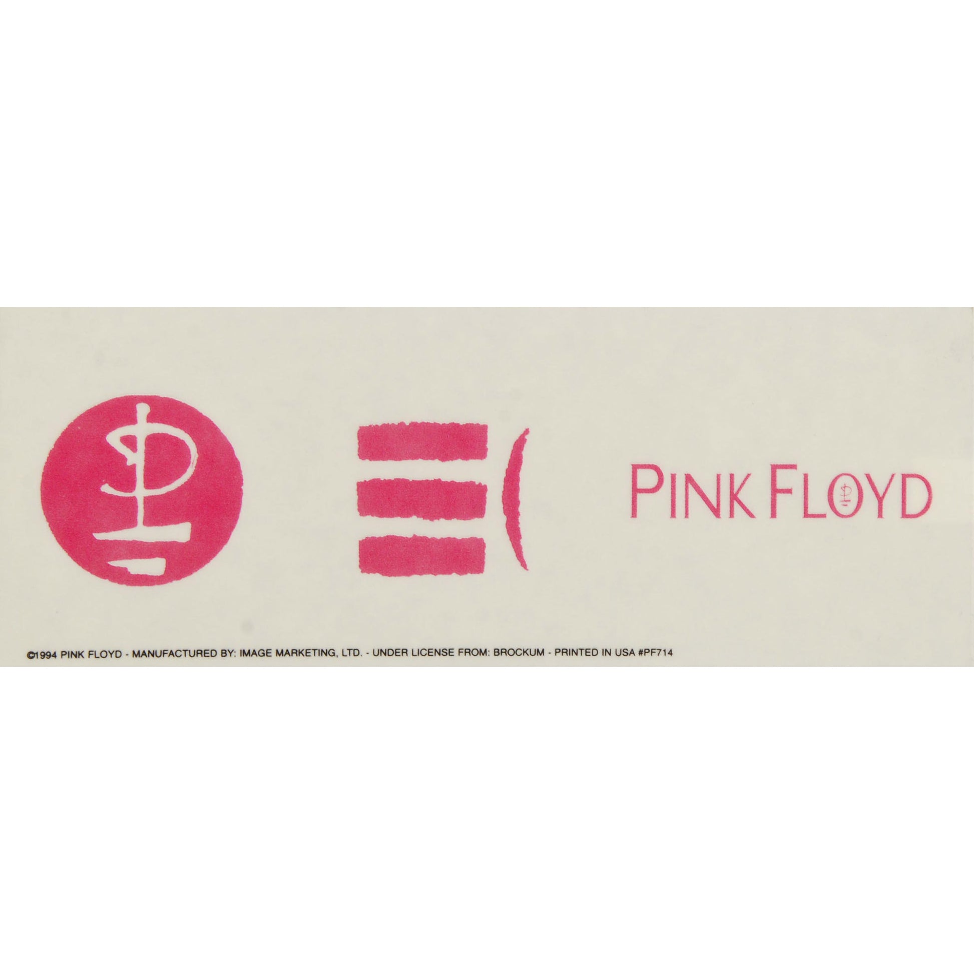Pink Floyd Asia Sticker