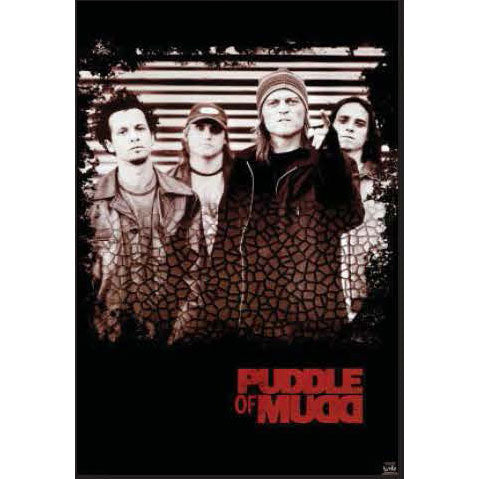 Puddle Of Mudd B & W Domestic Poster