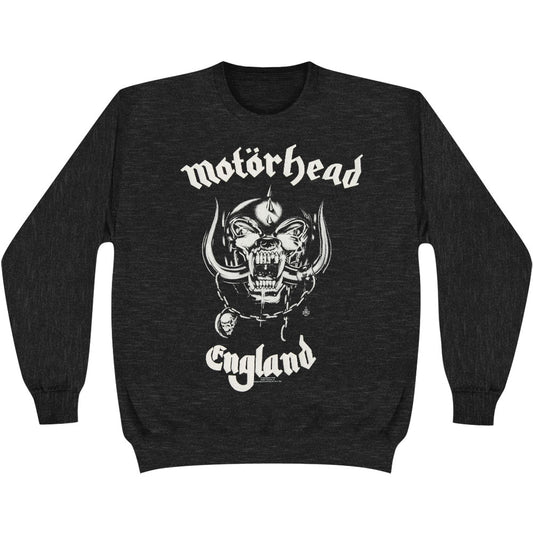 Motorhead England With Puff Print Finishing Sweatshirt