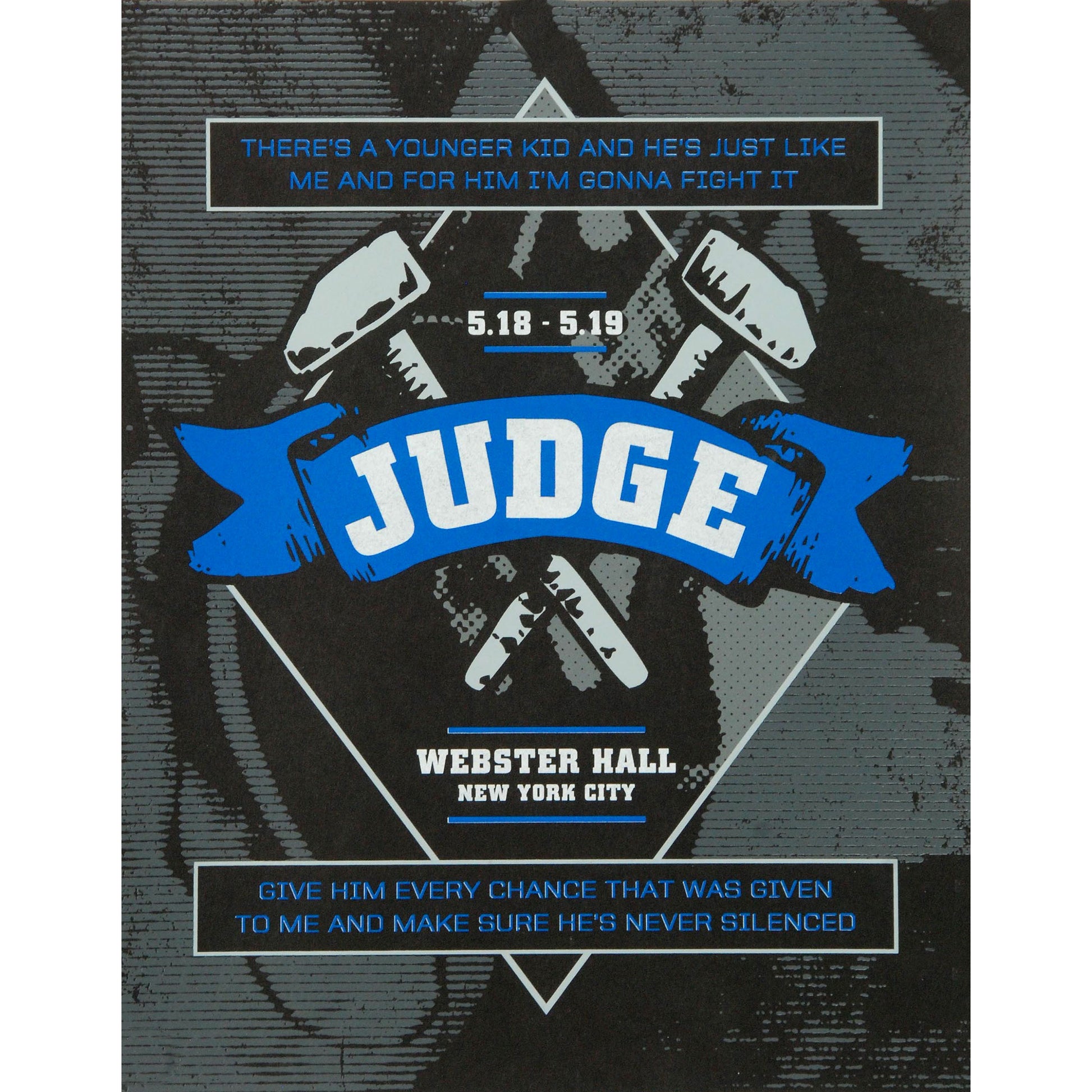 Black N Blue Bowl 2013 Reunion Limited Screenprint