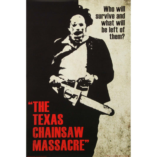 Texas Chainsaw Massacre Silhouette Domestic Poster