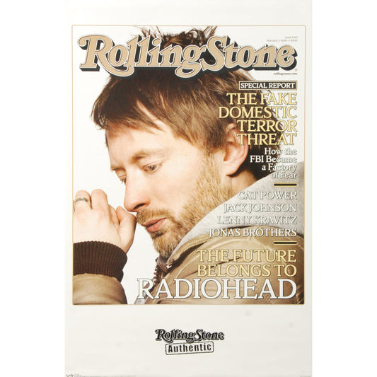 Radiohead Rolling Stone Domestic Poster