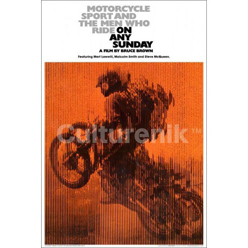 On Any Sunday Score Domestic Poster