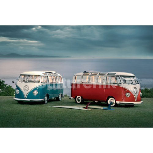 Volkswagen Twin Kombi Domestic Poster
