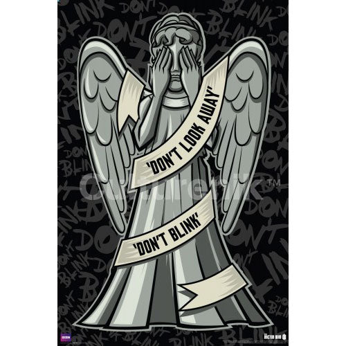 Doctor Who Weeping Angels Domestic Poster