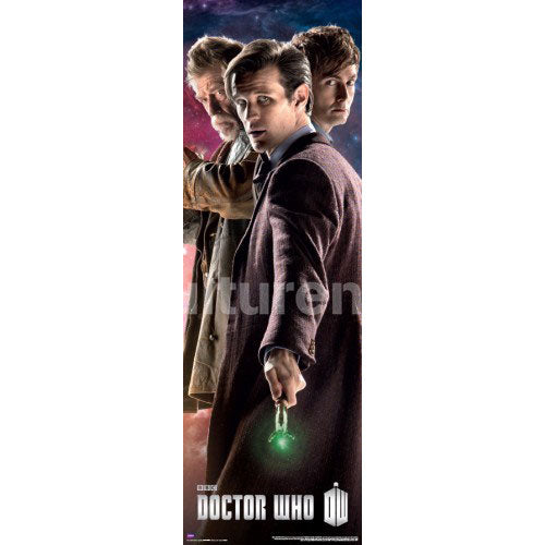 Three Doctors Slim Print Poster