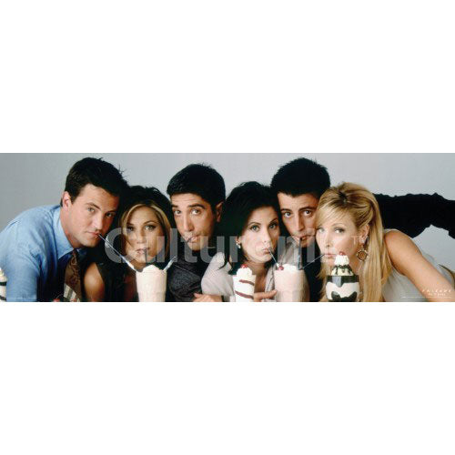 Friends Milkshakes Slim Print Poster