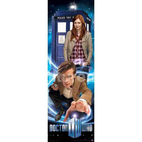 Doctor & Amy Slim Print Poster