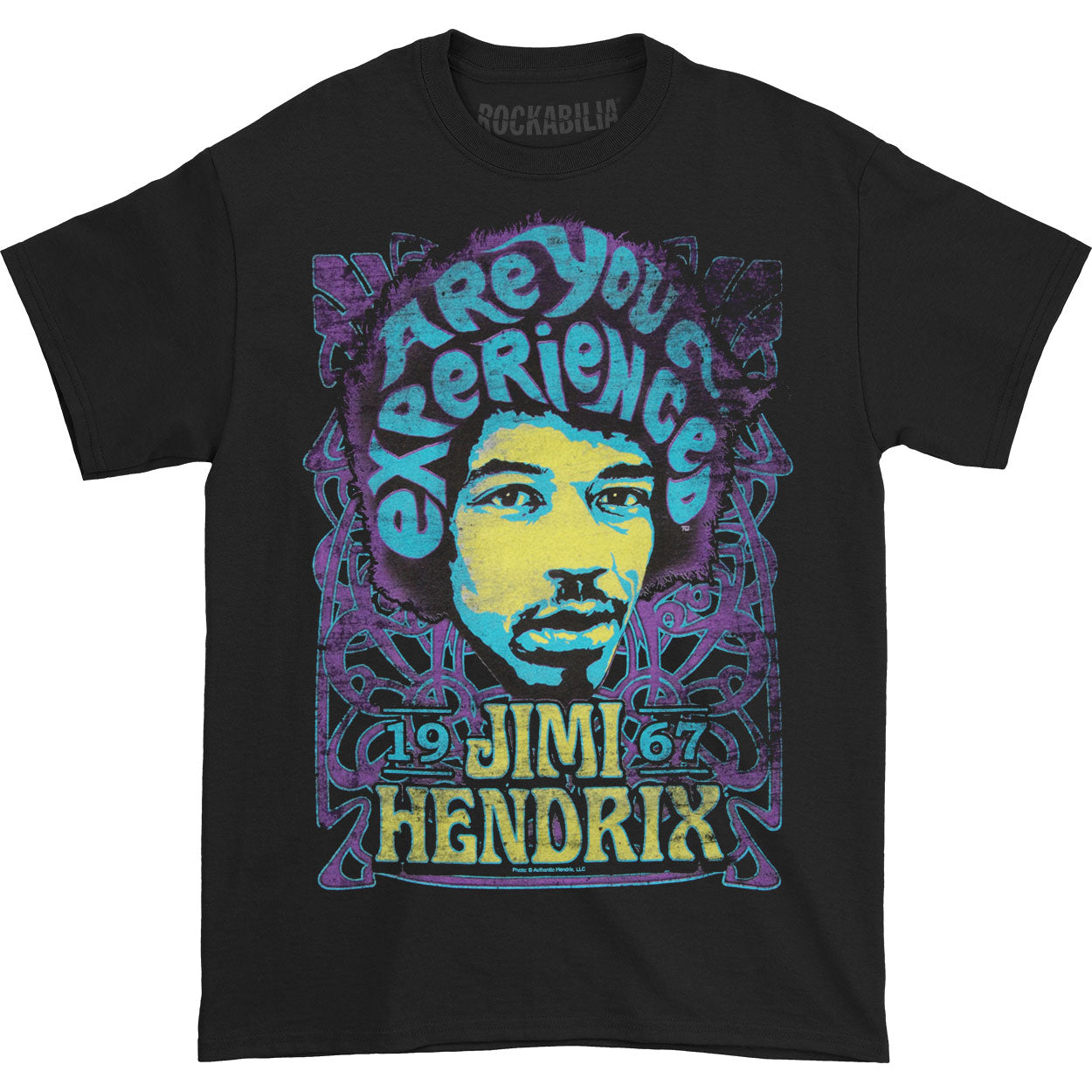 Jimi Hendrix JH Experienced T-shirt