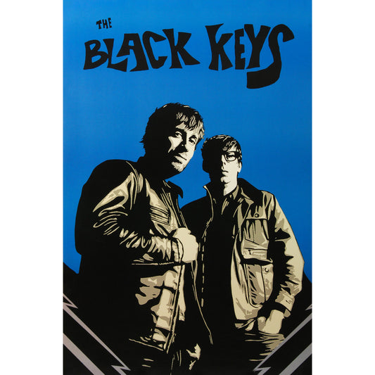 Black Keys Blue Domestic Poster