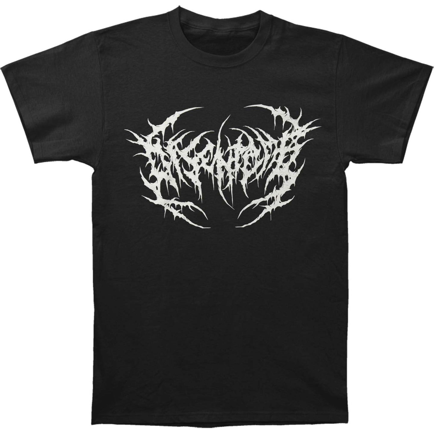 Disentomb Logo White Ink T-shirt