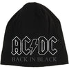 Back In Black Discharge Beanie