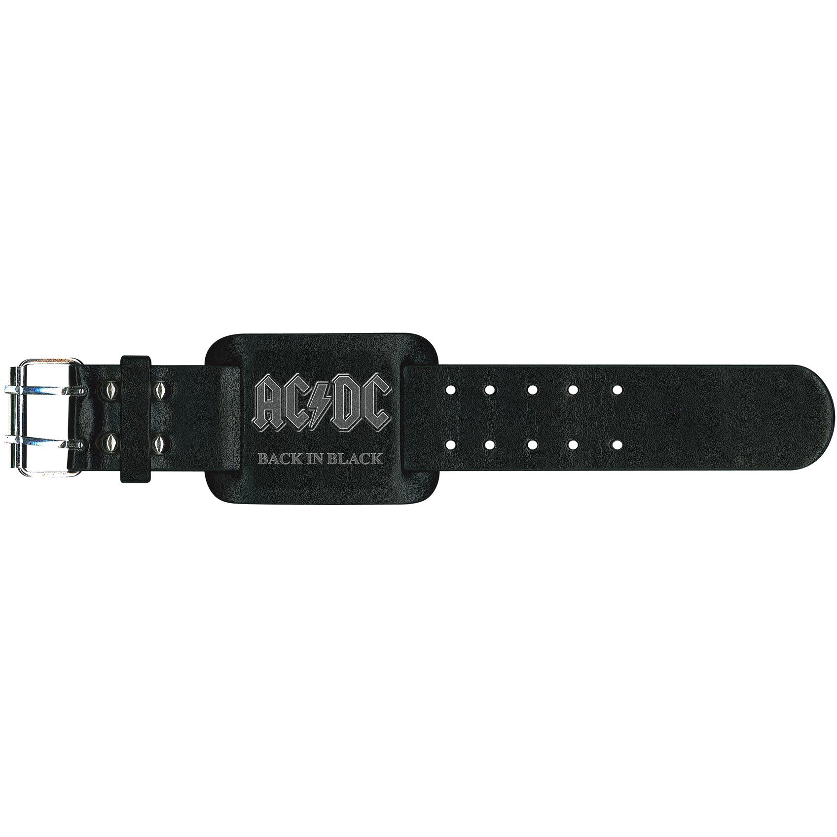 AC/DC Back In Black Wristband